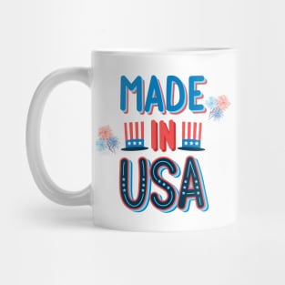 Made in USA Typography Mug